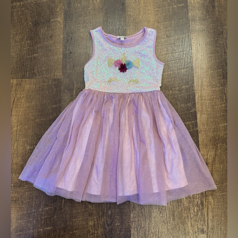 Girls unicorn dress